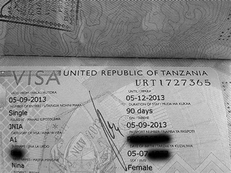 Step By Step Process How To Apply For A Tanzania Visa As A US Citizen