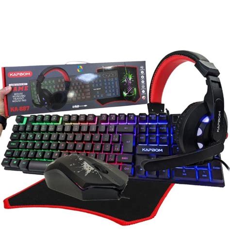 Kit Gamer Rgb Kabum