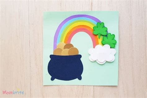 Easy Pot Of Gold Craft Free Template Gold Crafting Craft Free Crafts