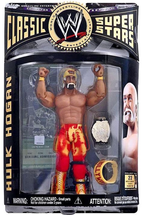 Wwe Wrestling Classic Superstars Series 11 Hulk Hogan Action Figure