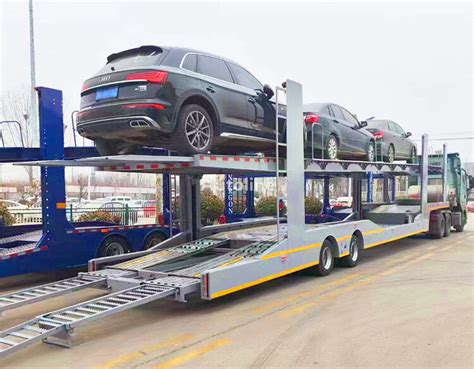 In Saudi Arabia Car Transporter Semi Trailer For Sale China LW39586