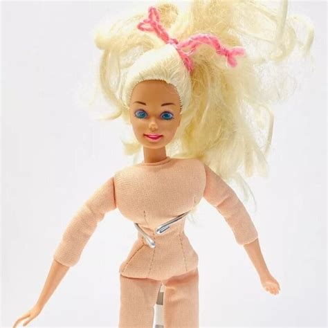 Mattel Toys Mattel Bedtime Barbie Doll Blonde Hair Blue Eyes Cloth Soft Body Nude Tall