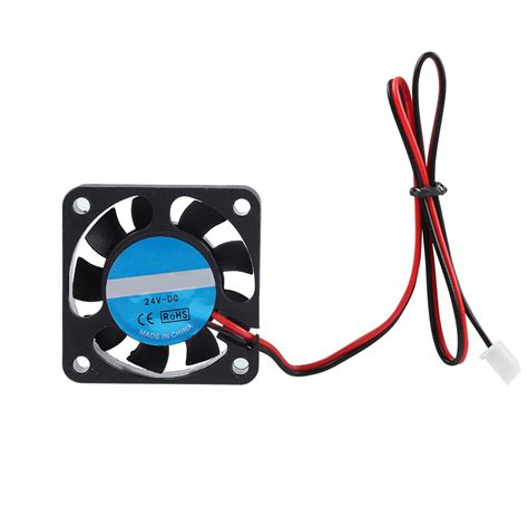 2pcs 24v 4010 7000rpm Large Wind Extruder Cooling Fan Quiet Blowing 3d