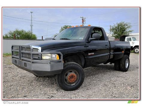 Black Dodge Ram Slt Regular Cab X Dually