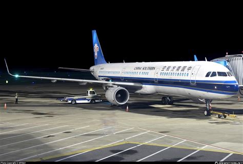 B 8677 China Southern Airlines Airbus A321 211 WL Photo By NP0921 ID