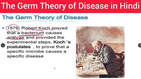 Microbiology Germ Theory Of Disease Koch S Postulates Of Robert