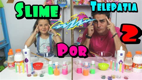 Slime Por Telepatía El Reto Divertido De Slime Youtube