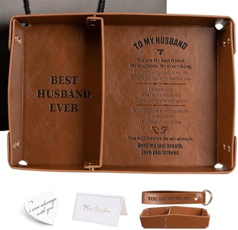 Amazon Xikainuo Love You Forever Pu Leather Tray And Engraved