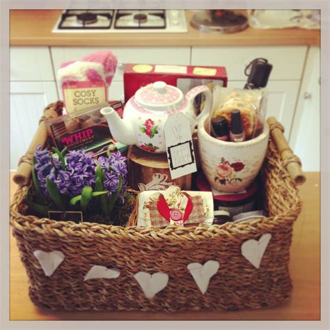 Afternoon Tea And Scones Hamper Made For My Mother And An Attempt At