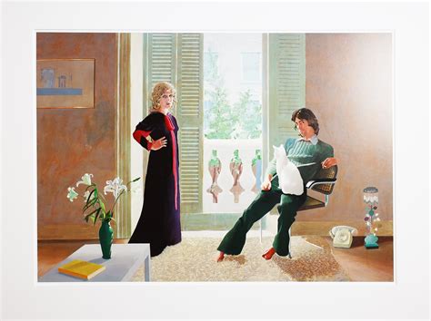 Mr Marin Mr And Mrs Clark And Percy By David Hockney Perigold