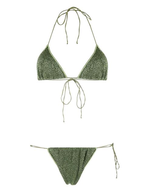 Oseree Lumiere Triangle Cup Bikini Set Editorialist