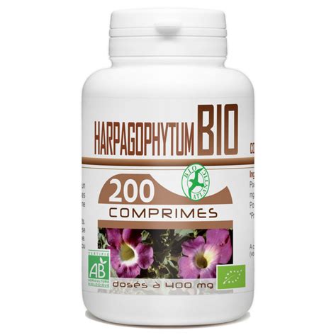 Harpagophytum Bio 400mg 200 Comprimés Griffe du Diable