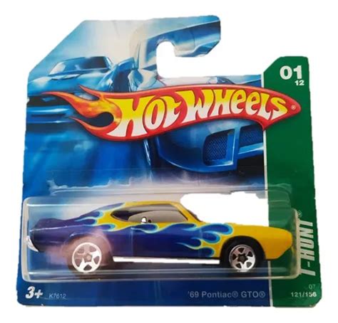 Miniatura Pontiac Gto T Hunt Hot Wheels Mercadolivre
