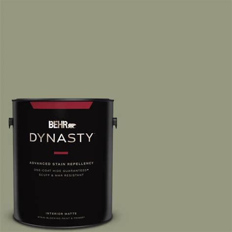 BEHR DYNASTY 1 Gal S380 5 Milkweed Pod One Coat Hide Matte Interior