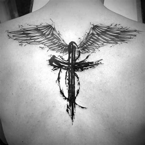 Full Back Tattoos | Back tattoos for guys, Unique cross tattoos, Cool ...