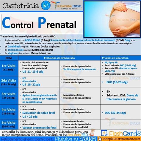 Control Prenatal Gineco obstetricia Enfermería obstetricia