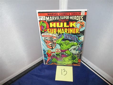 Sold Price Marvel Super Heroes Hulk And The Sub Mariner Invalid Date Cdt