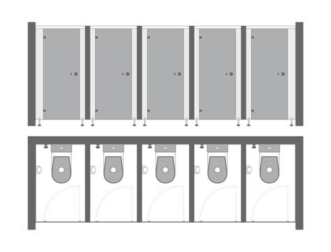 Udo Tipi Wc Kabin Kabinari Kompakt Laminat Sistemleri