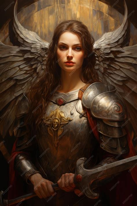 Premium AI Image | Valkyrie From Norse Mythology With Beautiful Armour ...