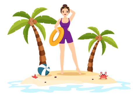 244 Bikini Girl Illustrations Free In SVG PNG EPS IconScout