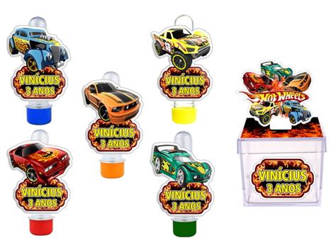 Kit Lembrancinhas Hot Wheels Caixinhas Produtos Elo