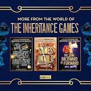 amazoncom  brothers hawthorne  inheritance games book