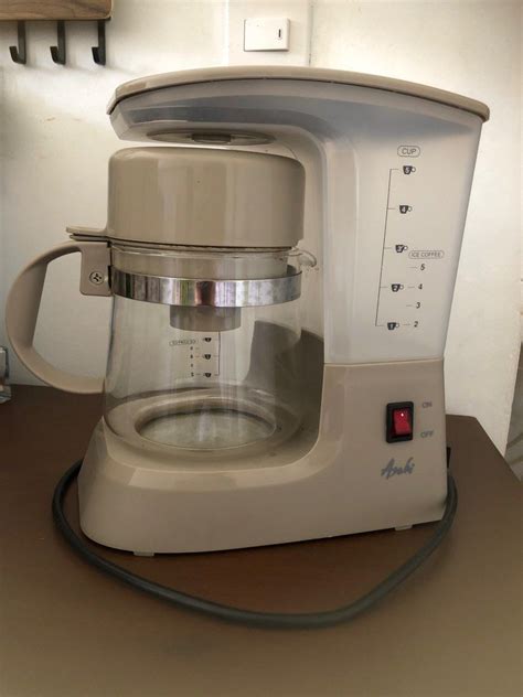 Asahi Beige Nude Coffee Maker TV Home Appliances Kitchen Appliances Coffee Machines