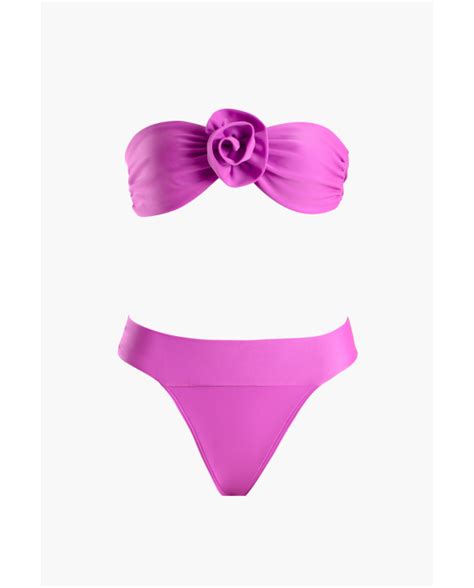 Two Piece Swimwear Bikini Caliente Fluo Brand Silvia Schaefer