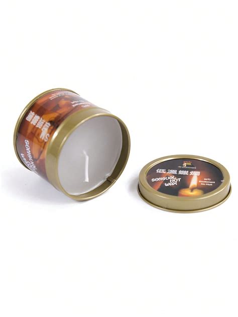 Tinplate Canned Low Temperature Candle Bdsm Drip Candles White Sex Bed