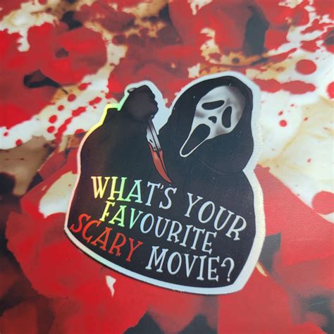 What S Your Favourite Scary Movie Ghostface Scream Etsy