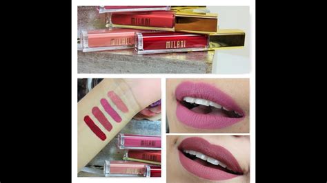 Reseña Nuevos labiales liquido matte de Milani Review Adore Matte