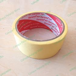 Jual Lakban Kertas Masking Sinar Ross 1 2 Inch 12mm 20 Yard PER 1 ROL