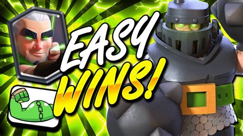 Wow 1 Best New Mega Knight Deck Dominates In Clash Royale Youtube