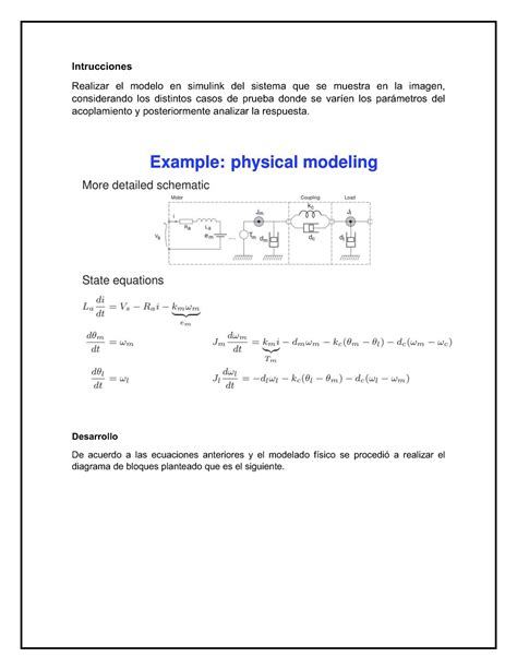 Actividad 1 Modelado Y Simulación De Sistemas Mecatrónicos