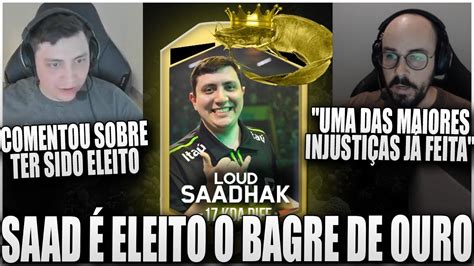 SAADHAK É ELEITO BAGRE DE OURO PELA TORCIDA E COMENTA SOBRE A SITUAÇÃO