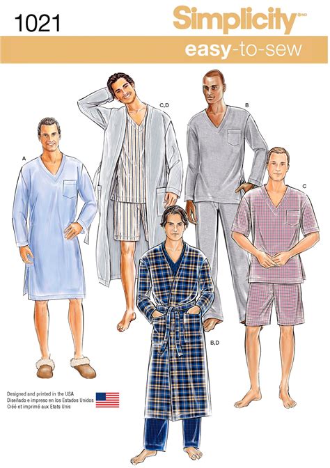 Mens Nightshirt Sewing Pattern Free Shonnaflinn