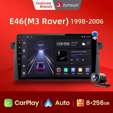 Junsun V Pro Ai Voice Din Android Auto Radio For Bmw E M