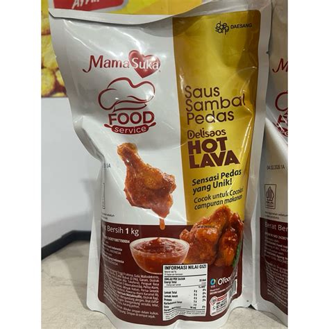 Jual Saos Hot Lava Kg Shopee Indonesia