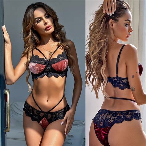 Lace Sexy Velvet Temptation Set Erotic Underwear China Sexy Lingerie And Lingerie Price