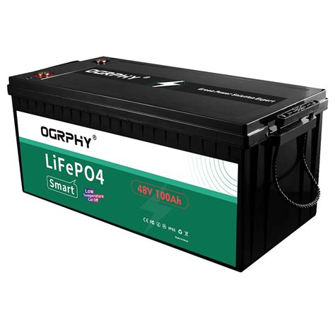 Ogrphy Lifepo4 48v 100ah Lithium Battery United States