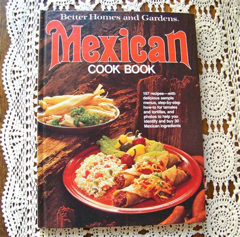 Vintage Mexican Cookbook Better Homes And Gardens Etsy Mexican