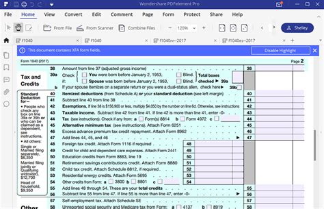 IRS Form 1040 How To Fill It Wisely | 1040 Form Printable