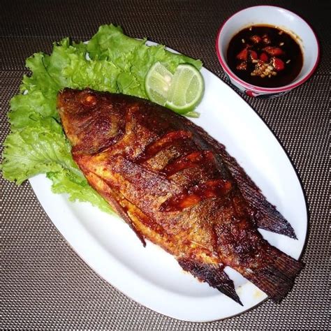 Resep Mujair Bakar Kecap Pedas