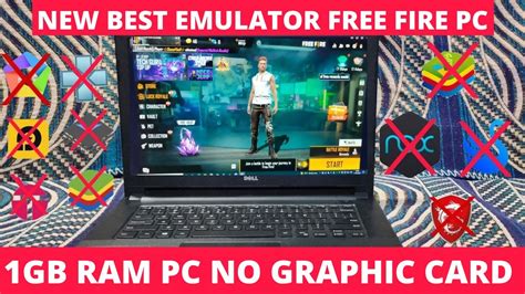 NEW Best Emulator For Free Fire On Low End PC 1GB Ram Without