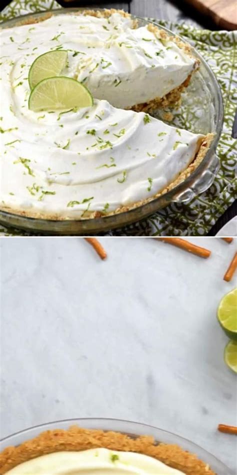 No Bake Frozen Margarita Pie Video Frozen Margarita Pie Margarita