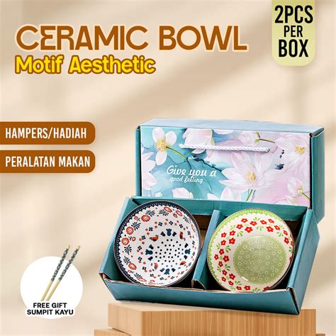 Jual Mangkok Set Premium Peralatan Makan Boxset Seri B Mangkok Set