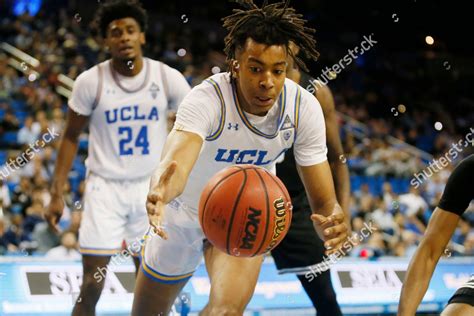 Ucla Center Moses Brown Goes After Editorial Stock Photo Stock Image