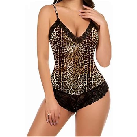 Sexy Women Nightwear Leopard Lingerie At Rs 145 Piece Women Lingerie In New Delhi ID