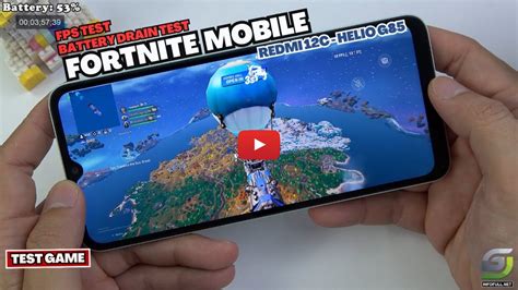 Redmi 12C Fortnite Gameplay Helio G85 GSM FULL INFO