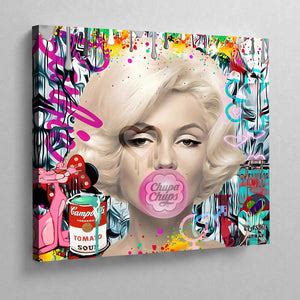 Marilyn Monroe Pop Art Canvas | The Trendy Art